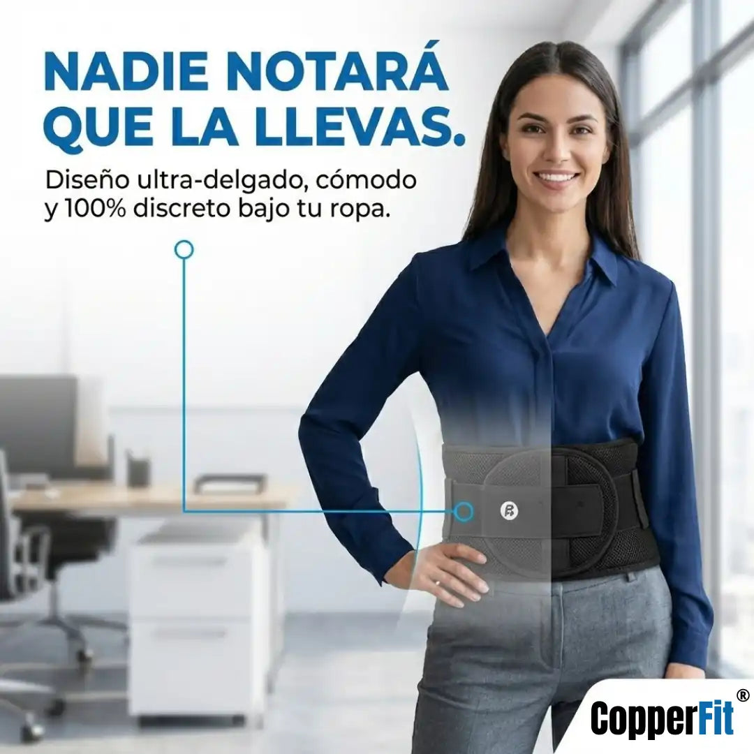 CopperFit®: Soporte lumbar y alivio del dolor garantizado