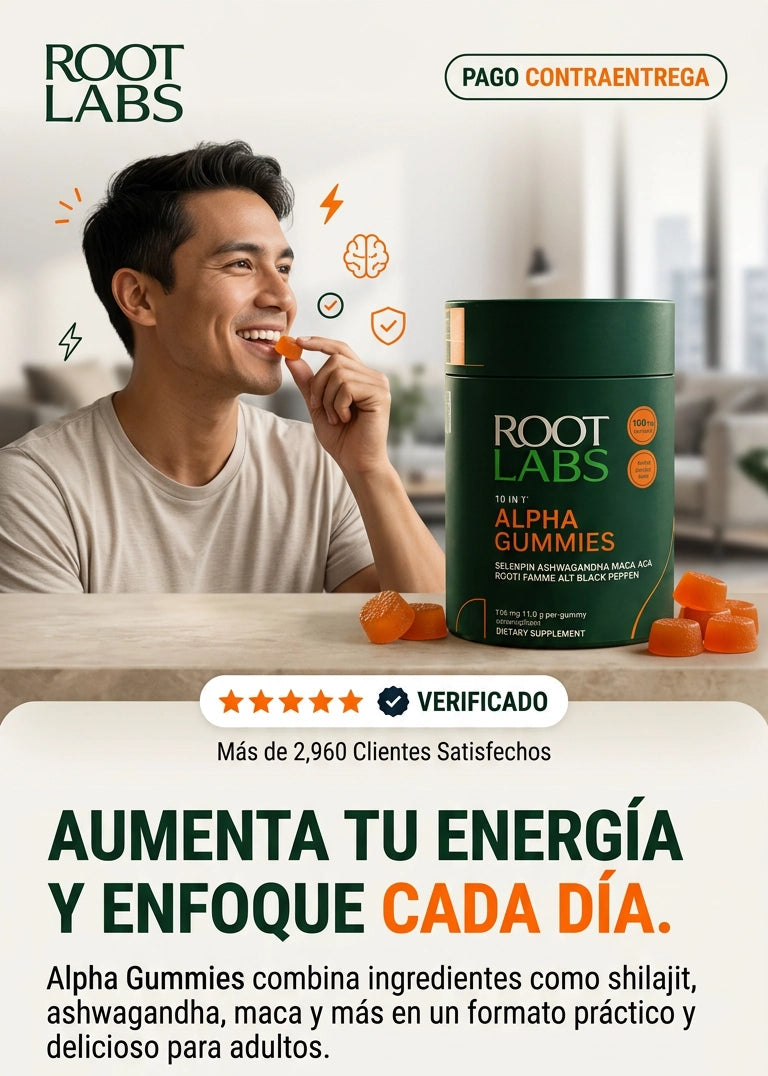 Root Labs Gomitas de Shilajit
