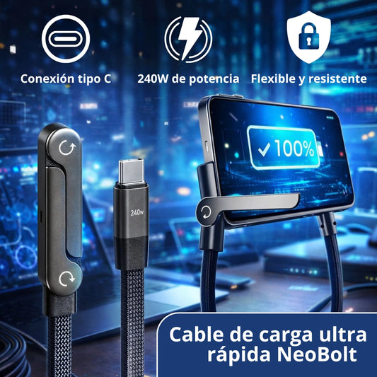 Cable Turbo NeoBolt® Con Soporte Ajustable