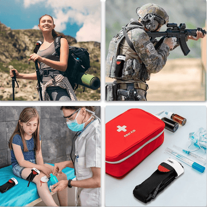 ResQBand®: Tu torniquete táctico de acción inmediata