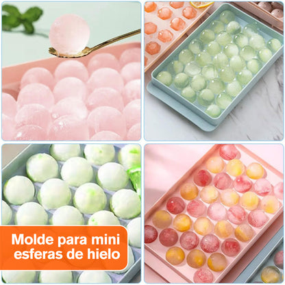 Molde Para Esferas de Hielo Mini