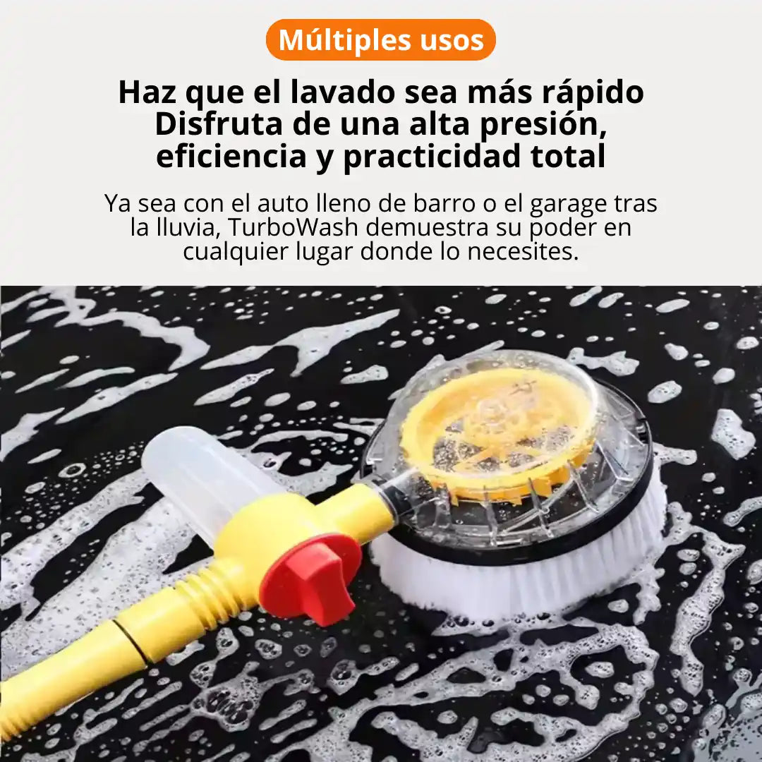 TurboWash®: Ahorra tiempo, esfuerzo y agua