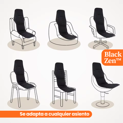 BlackZen™: El Asiento Masajeador que Aliviará la Tensión de tu Día a Día