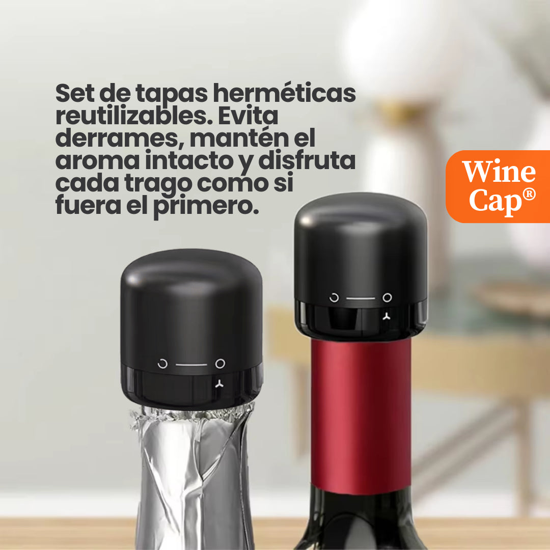 WineCap®: El secreto detrás de un vino siempre fresco