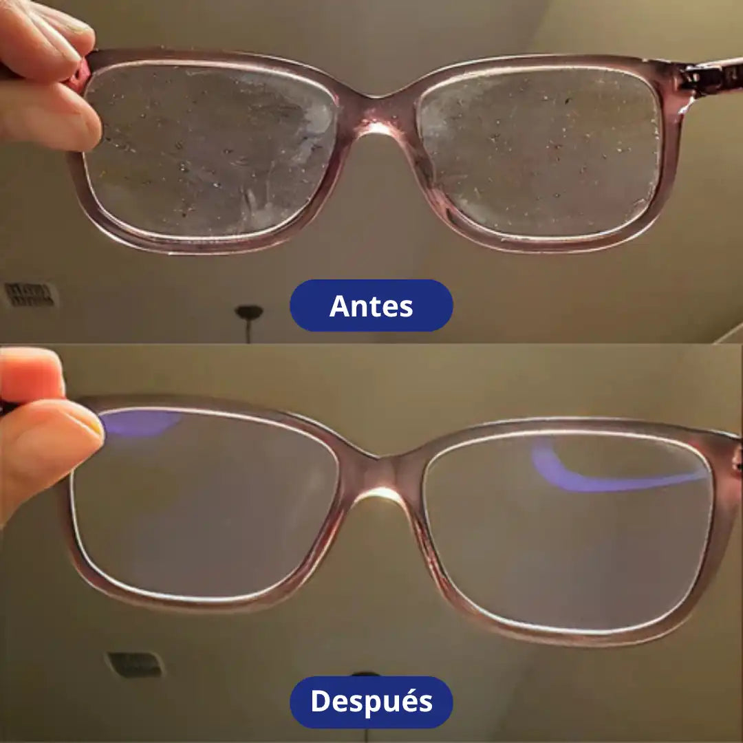 UltraCleaner Pro™: Tecnología de limpieza ultrasónica que mantiene tus lentes