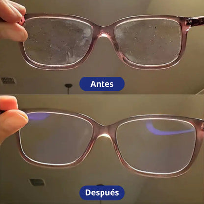 UltraCleaner Pro™: Tecnología de limpieza ultrasónica que mantiene tus lentes