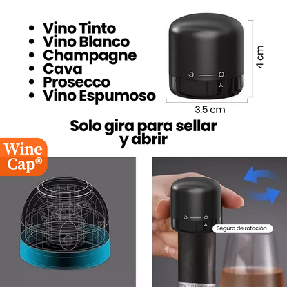WineCap®: El secreto detrás de un vino siempre fresco