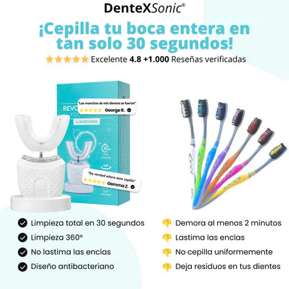 DenteXSonic®: Luce una sonrisa impecable en menos de 30 segundos
