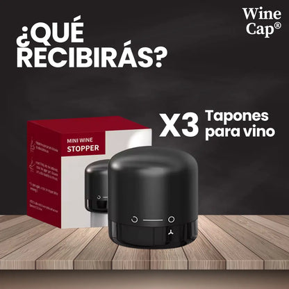 WineCap®: El secreto detrás de un vino siempre fresco