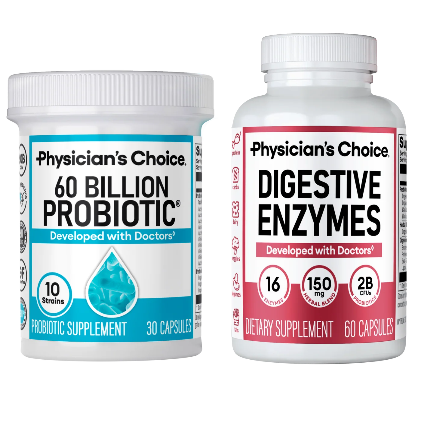 Enzimas digestivas + Probióticos