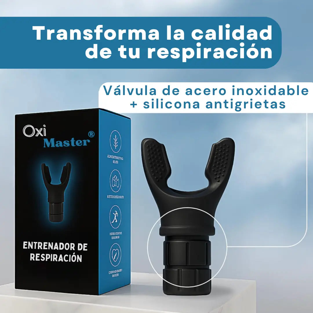 OxiMaster®:Domina tu respiración, supera tus límites
