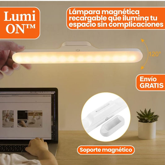 LumiON™: Barra de luz táctil con brillo ajustable