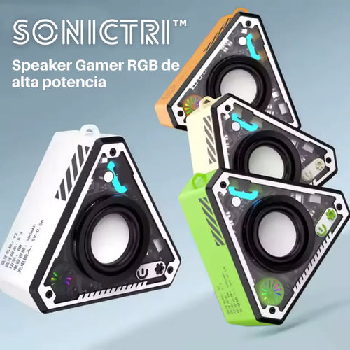 Altavoz Bluetooth Portátil RGB SONICTRI™