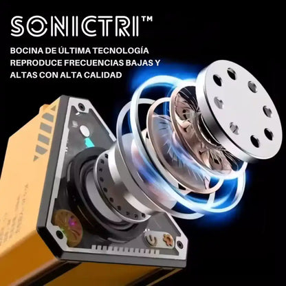 Altavoz Bluetooth Portátil RGB SONICTRI™