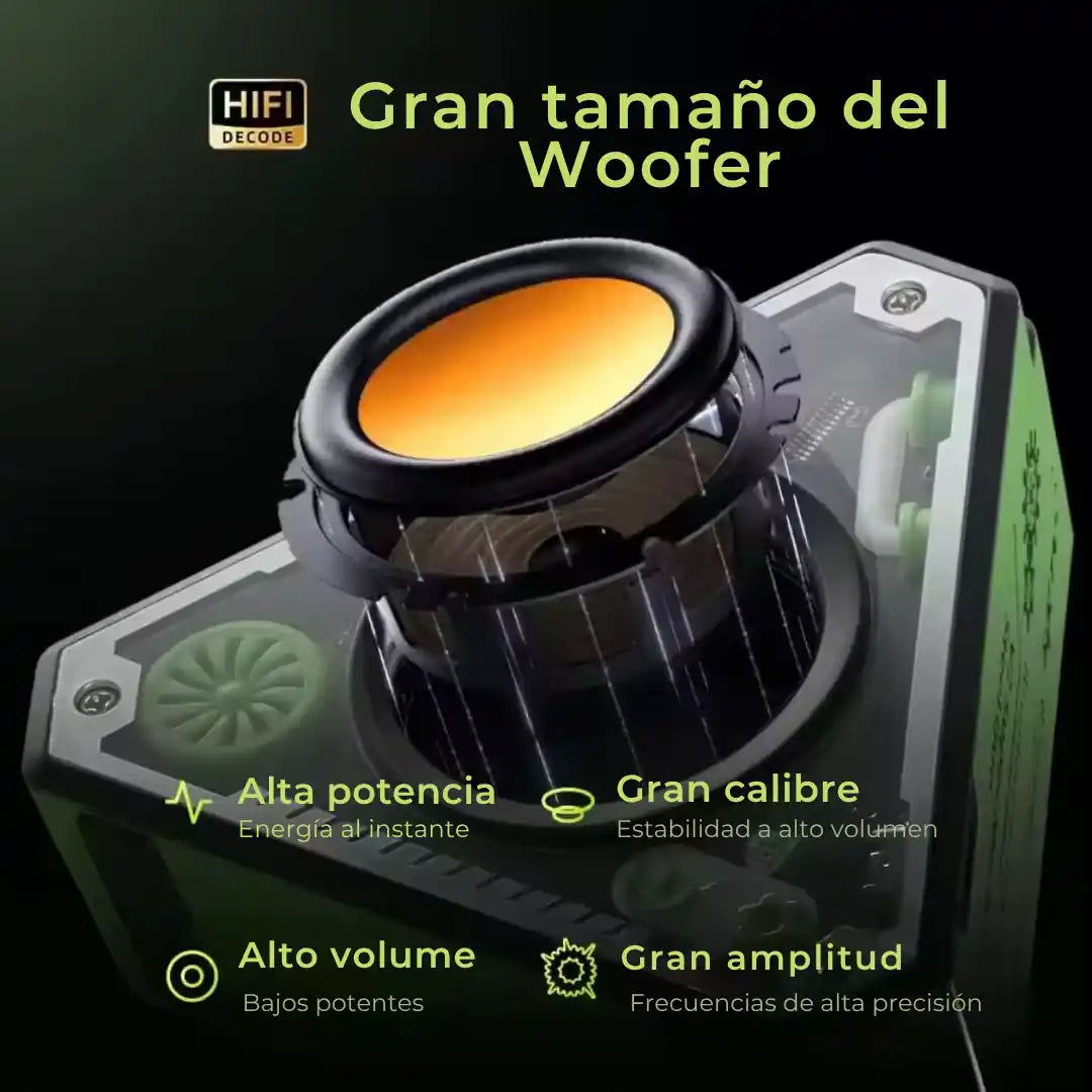 Altavoz Bluetooth Portátil RGB SONICTRI™