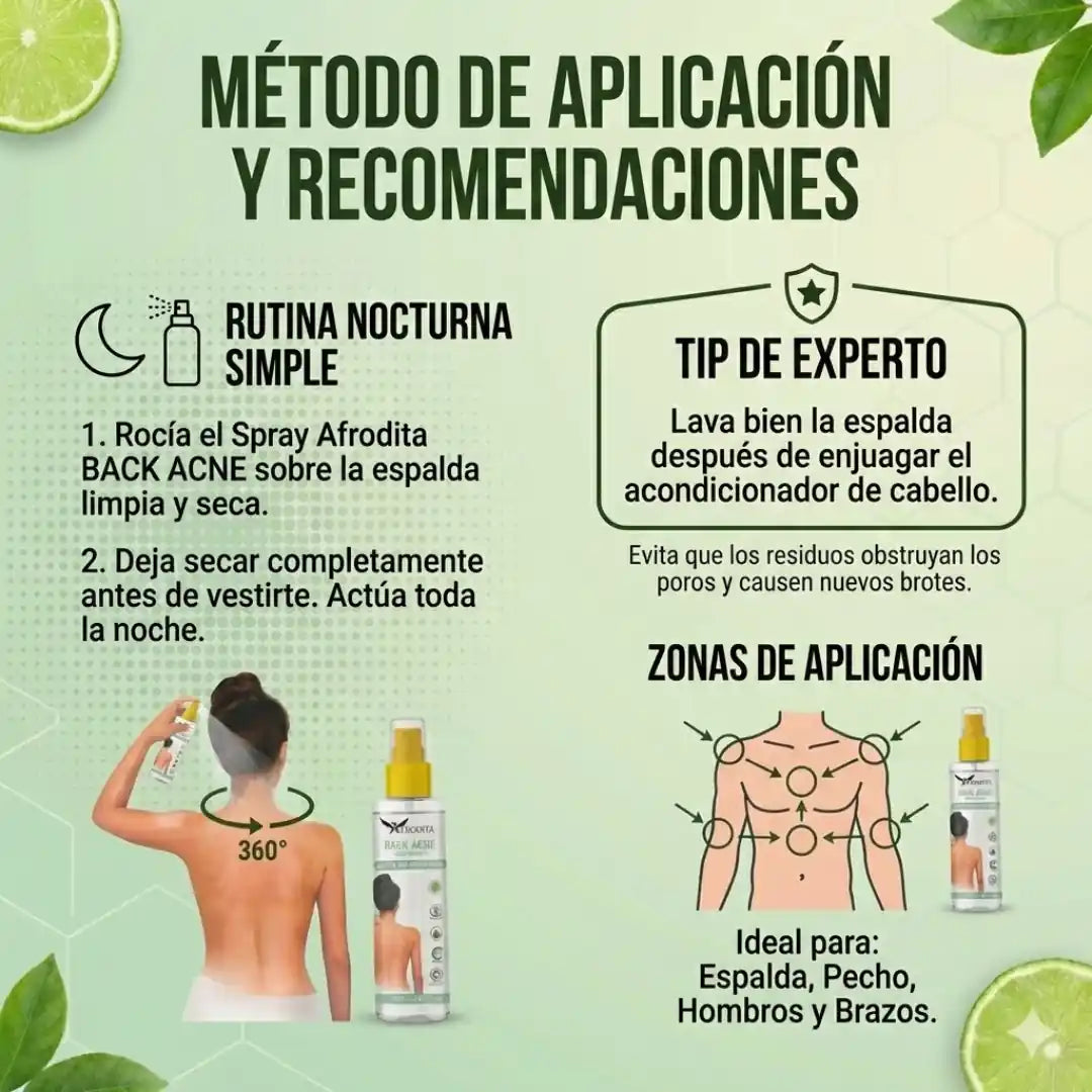 Afrodita Back Acne Spray