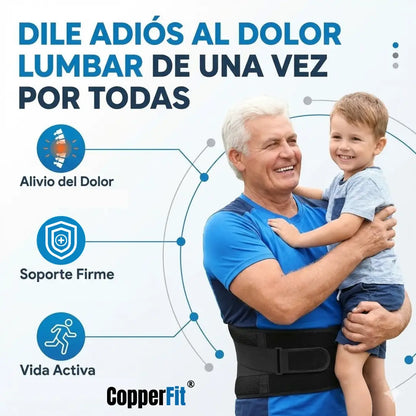 CopperFit®: Soporte lumbar y alivio del dolor garantizado