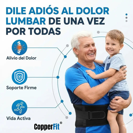CopperFit®: Soporte lumbar y alivio del dolor garantizado
