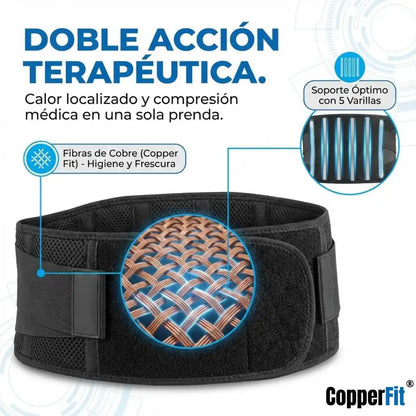 CopperFit®: Soporte lumbar y alivio del dolor garantizado