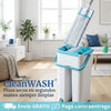 CleanWASH® Trapeador inteligente Elimina el mugre de una sola pasada