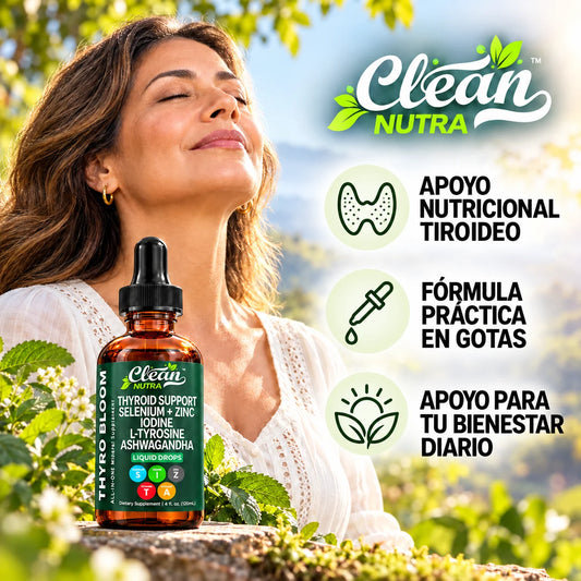 Clean Nutra | Tiroides Estable y Saludable