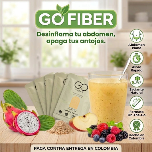 GO Fiber: fibra organica en sachet 15g