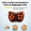 Masajeador de espalda LumFlex™ 3 en 1