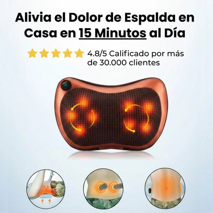 Masajeador de espalda LumFlex™ 3 en 1