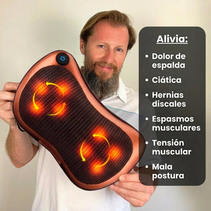 Masajeador de espalda LumFlex™ 3 en 1