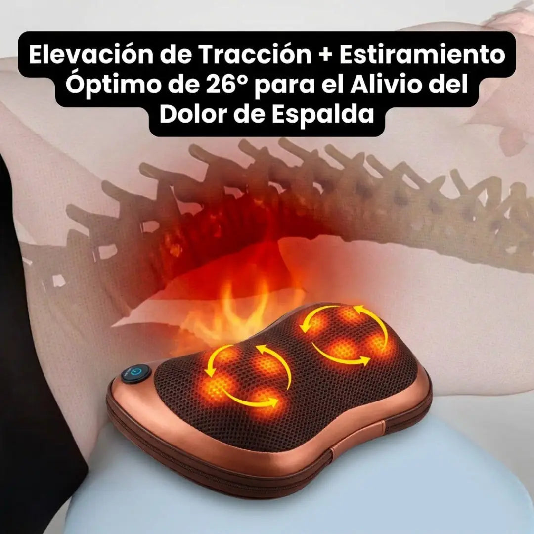 Masajeador de espalda LumFlex™ 3 en 1