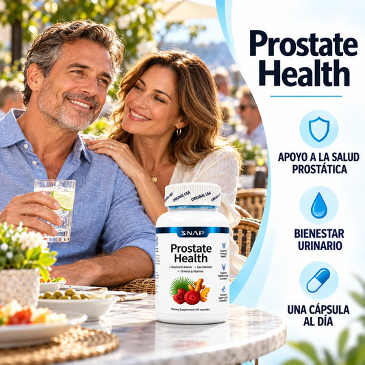 Prostate Health | Vejiga y Próstata Saludables en Apenas Semanas
