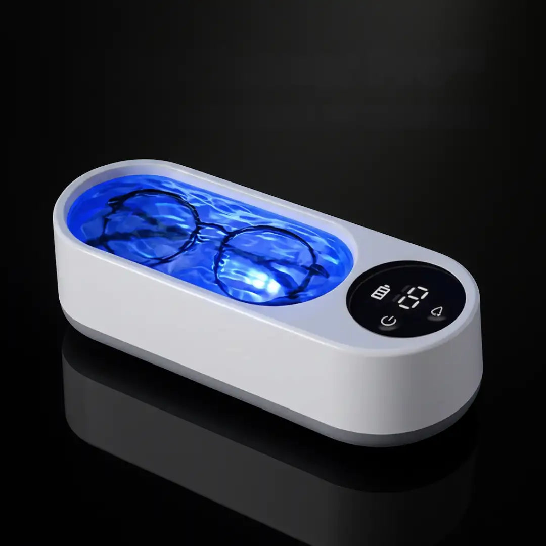 UltraCleaner Pro™: Tecnología de limpieza ultrasónica que mantiene tus lentes