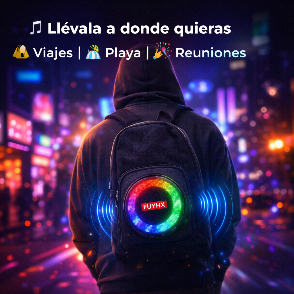 SounderGO: Mochila Parlante Urbana
