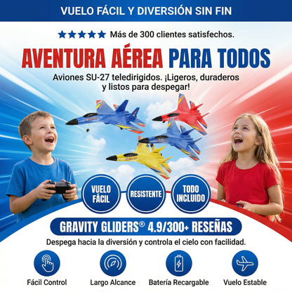 Gravity Glider Planeador RC Resistente