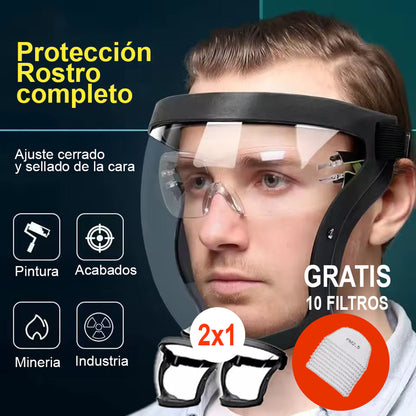 Karet: Visor Protector Total para Trabajo