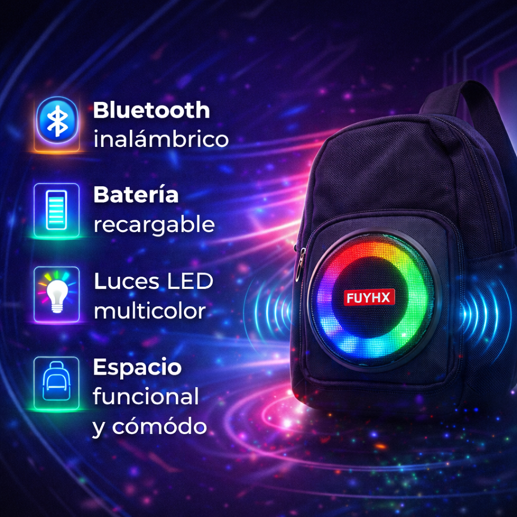 SounderGO: Mochila Parlante Urbana