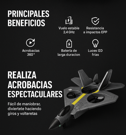 Avión Táctico RC-373: Diversión Garantizada