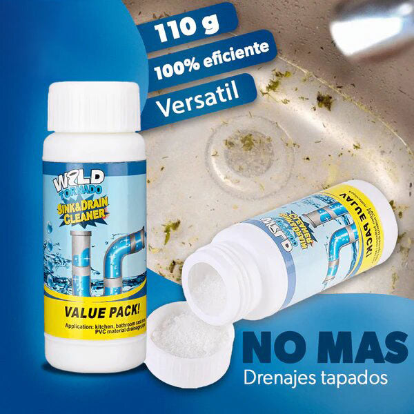 TotalClean: Tornado Desatascador Potente Fácil Hogar Instantáneo