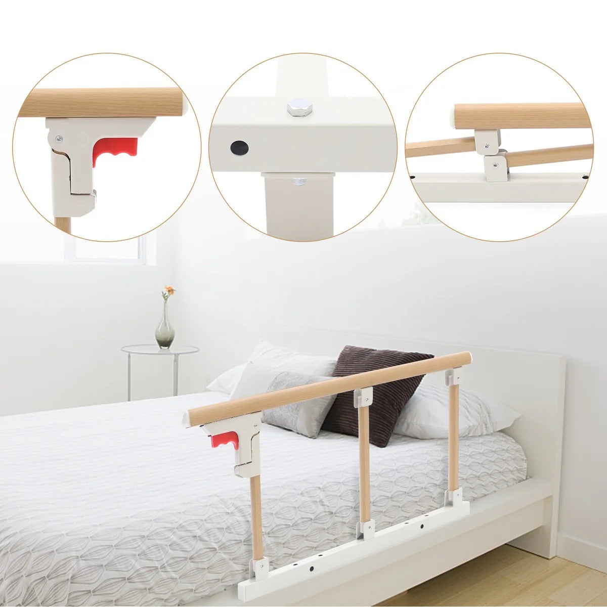 SafetyBed: Baranda Segura Plegable para Cama