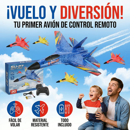 Gravity Glider Planeador RC Resistente