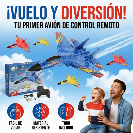 Gravity Glider Planeador RC Resistente