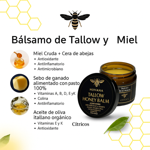 Bálsamo Natural de Sebo Nuvana
