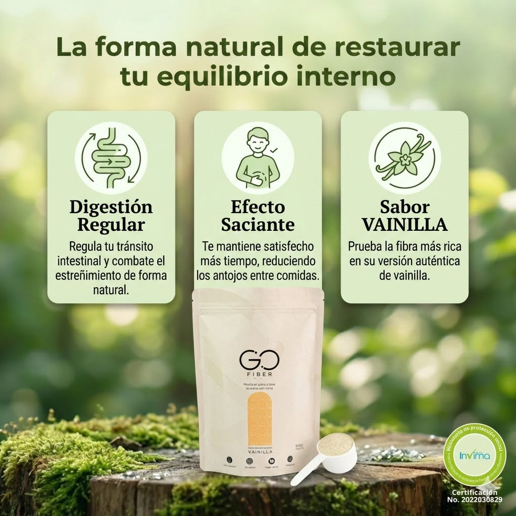 Fibra Organica Go Fiber x300g